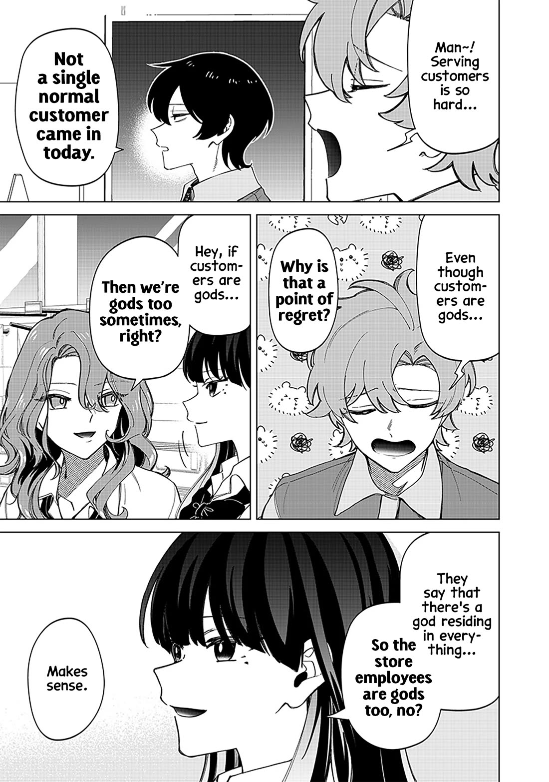 The Gals Who Always Say Insane Things: My Daily Life at a Private Paranormal High School chapter 31 page 17