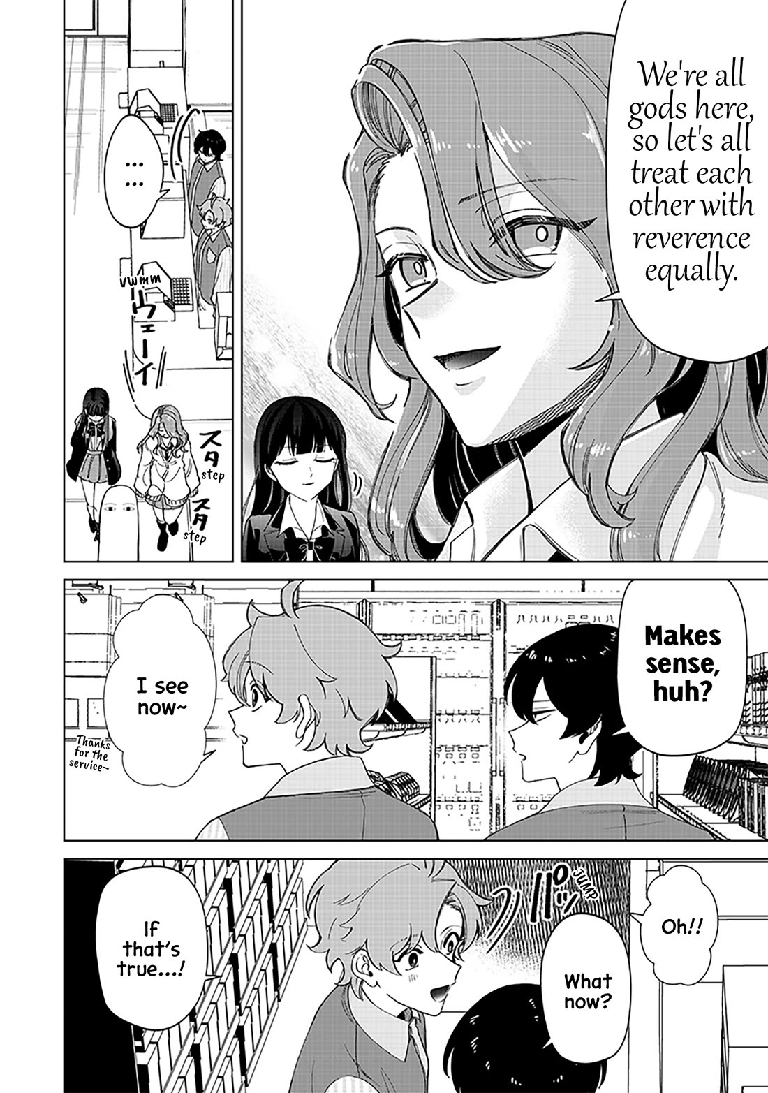 The Gals Who Always Say Insane Things: My Daily Life at a Private Paranormal High School chapter 31 page 18