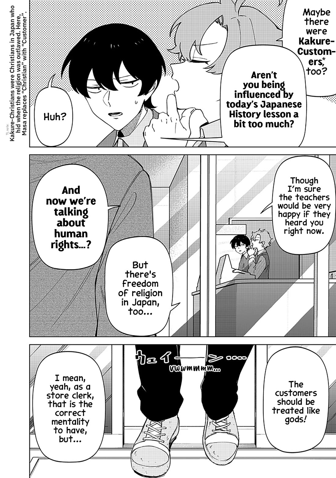 The Gals Who Always Say Insane Things: My Daily Life at a Private Paranormal High School chapter 31 page 2