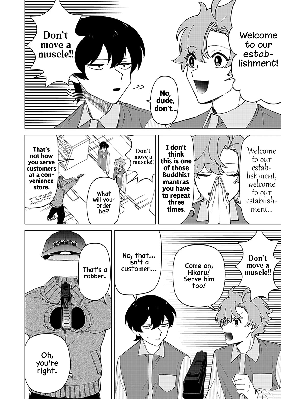 The Gals Who Always Say Insane Things: My Daily Life at a Private Paranormal High School chapter 31 page 4