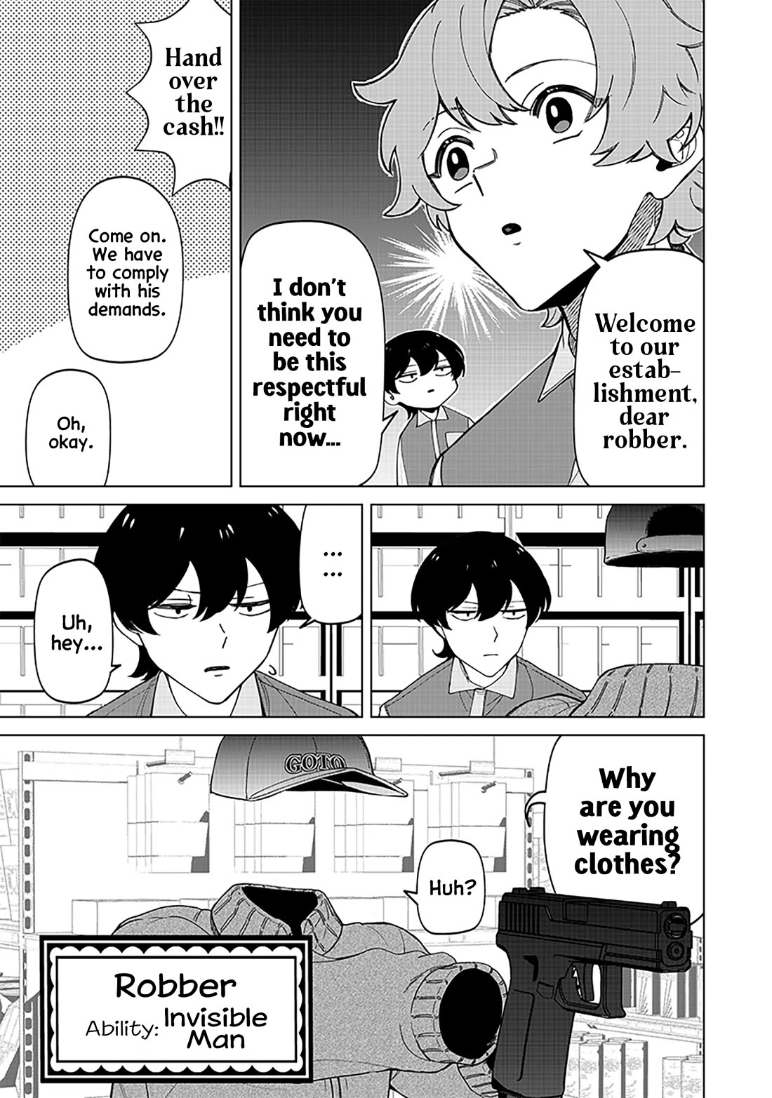 The Gals Who Always Say Insane Things: My Daily Life at a Private Paranormal High School chapter 31 page 5