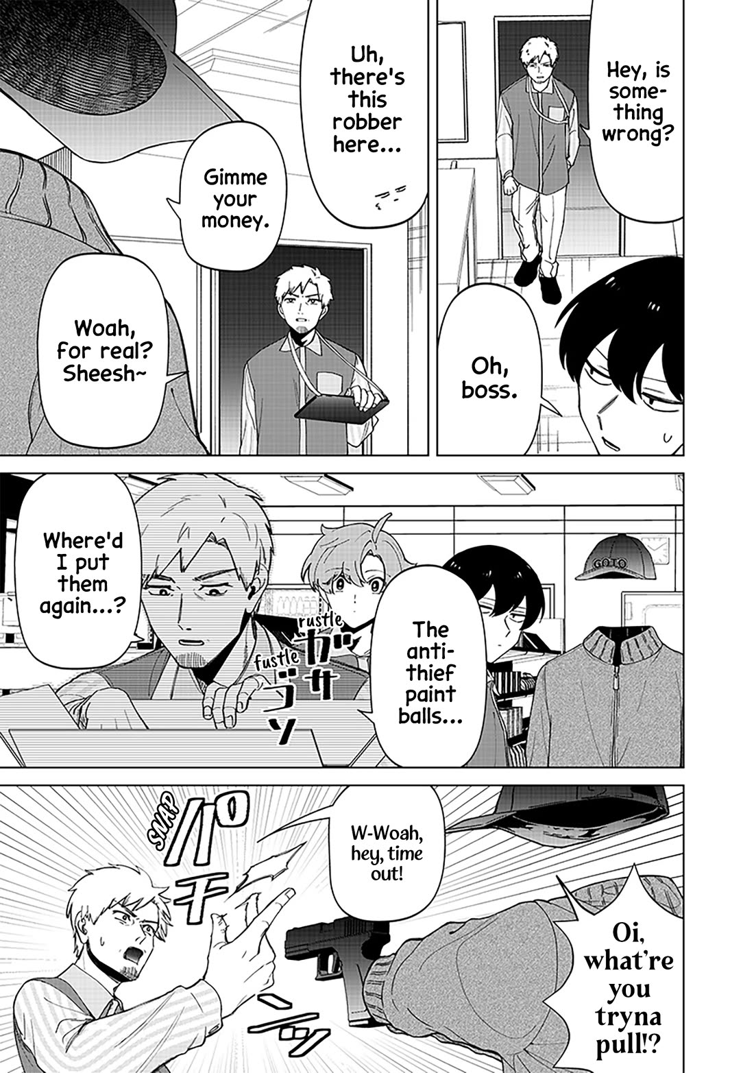 The Gals Who Always Say Insane Things: My Daily Life at a Private Paranormal High School chapter 31 page 7