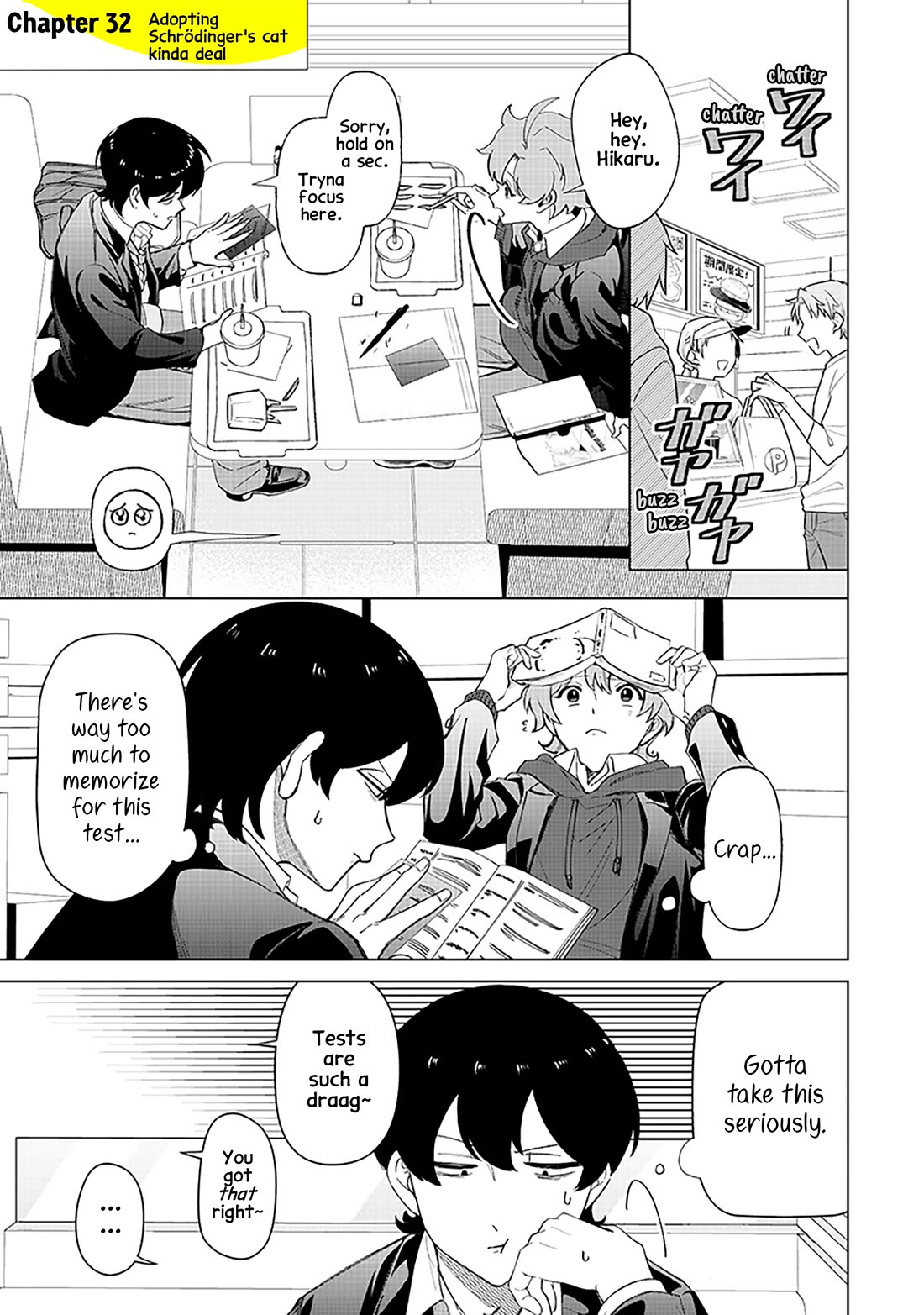 The Gals Who Always Say Insane Things: My Daily Life at a Private Paranormal High School chapter 32 page 1