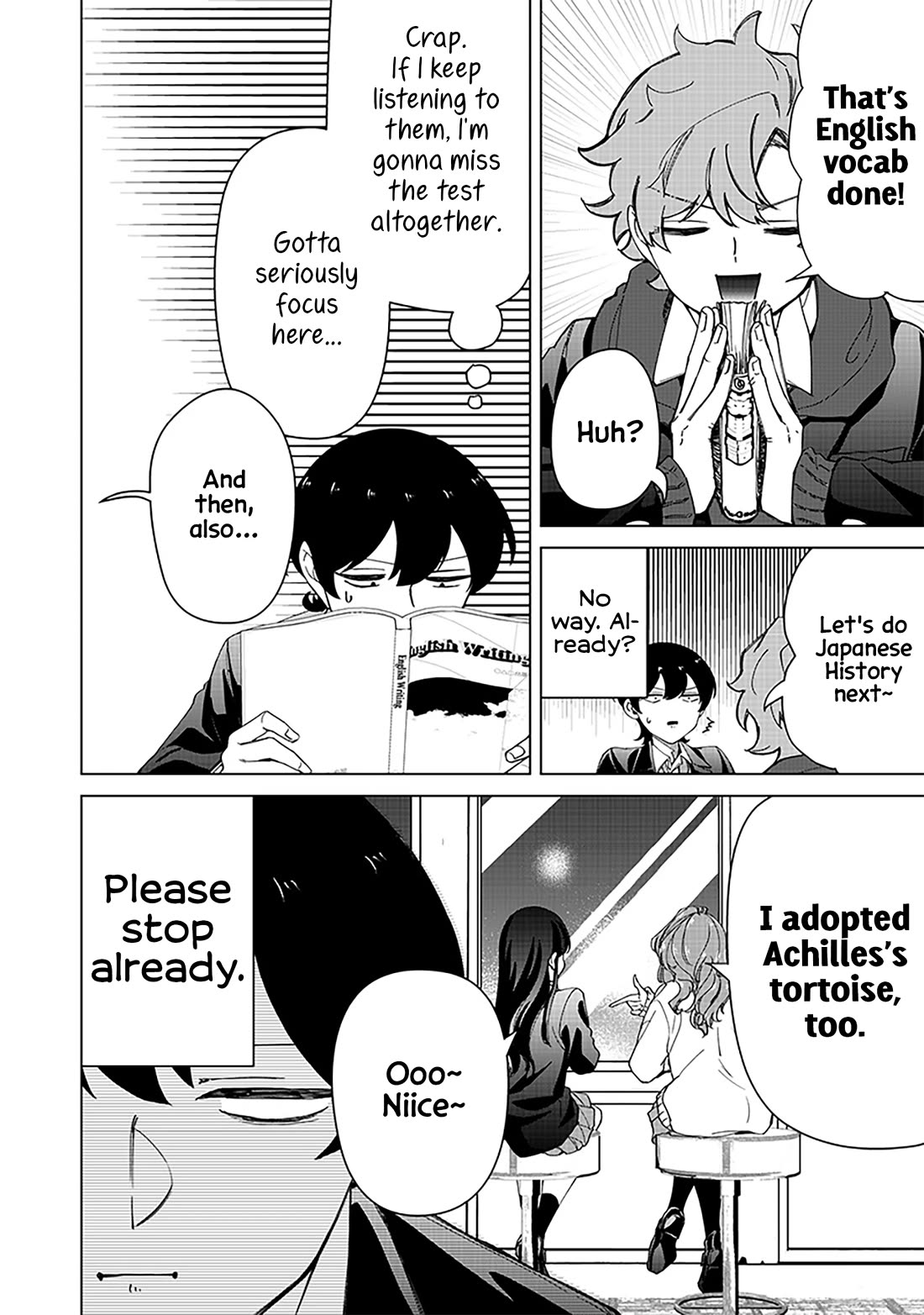 The Gals Who Always Say Insane Things: My Daily Life at a Private Paranormal High School chapter 32 page 10