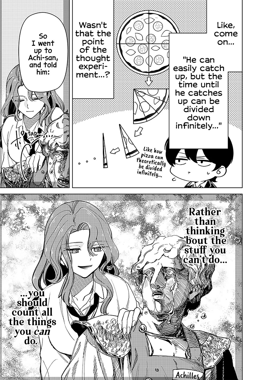 The Gals Who Always Say Insane Things: My Daily Life at a Private Paranormal High School chapter 32 page 13