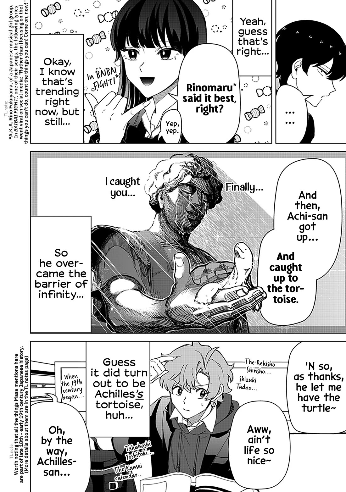 The Gals Who Always Say Insane Things: My Daily Life at a Private Paranormal High School chapter 32 page 14