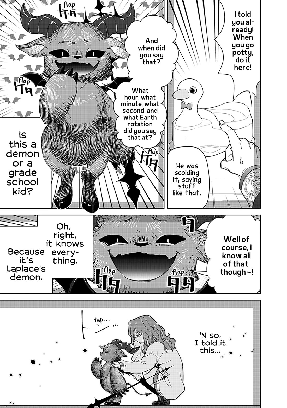 The Gals Who Always Say Insane Things: My Daily Life at a Private Paranormal High School chapter 32 page 17