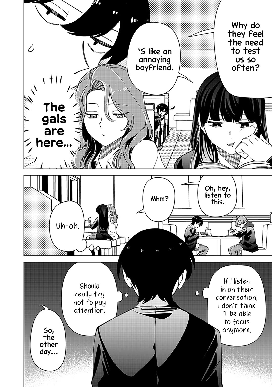 The Gals Who Always Say Insane Things: My Daily Life at a Private Paranormal High School chapter 32 page 2