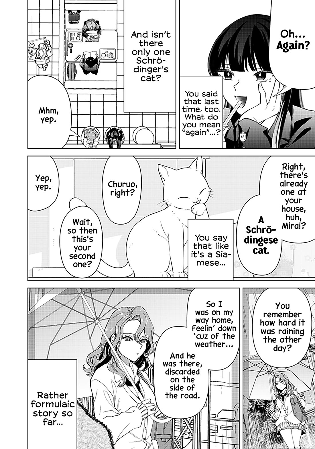 The Gals Who Always Say Insane Things: My Daily Life at a Private Paranormal High School chapter 32 page 4