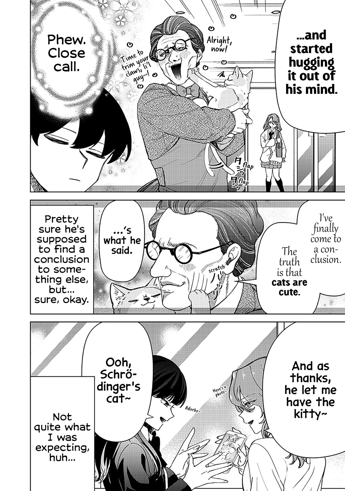 The Gals Who Always Say Insane Things: My Daily Life at a Private Paranormal High School chapter 32 page 8