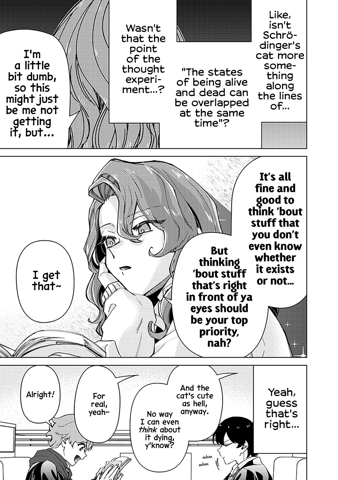 The Gals Who Always Say Insane Things: My Daily Life at a Private Paranormal High School chapter 32 page 9