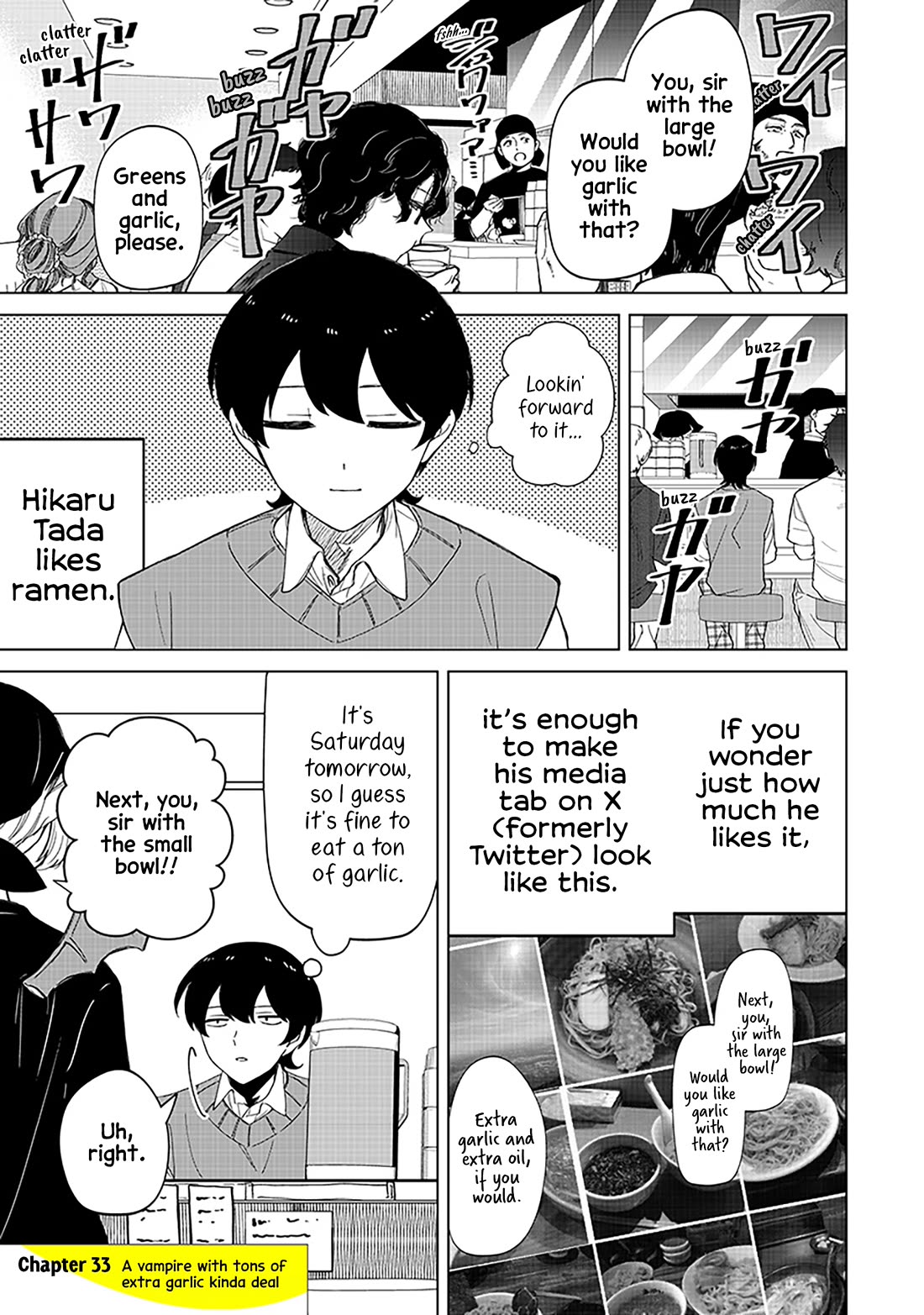 The Gals Who Always Say Insane Things: My Daily Life at a Private Paranormal High School chapter 33 page 1