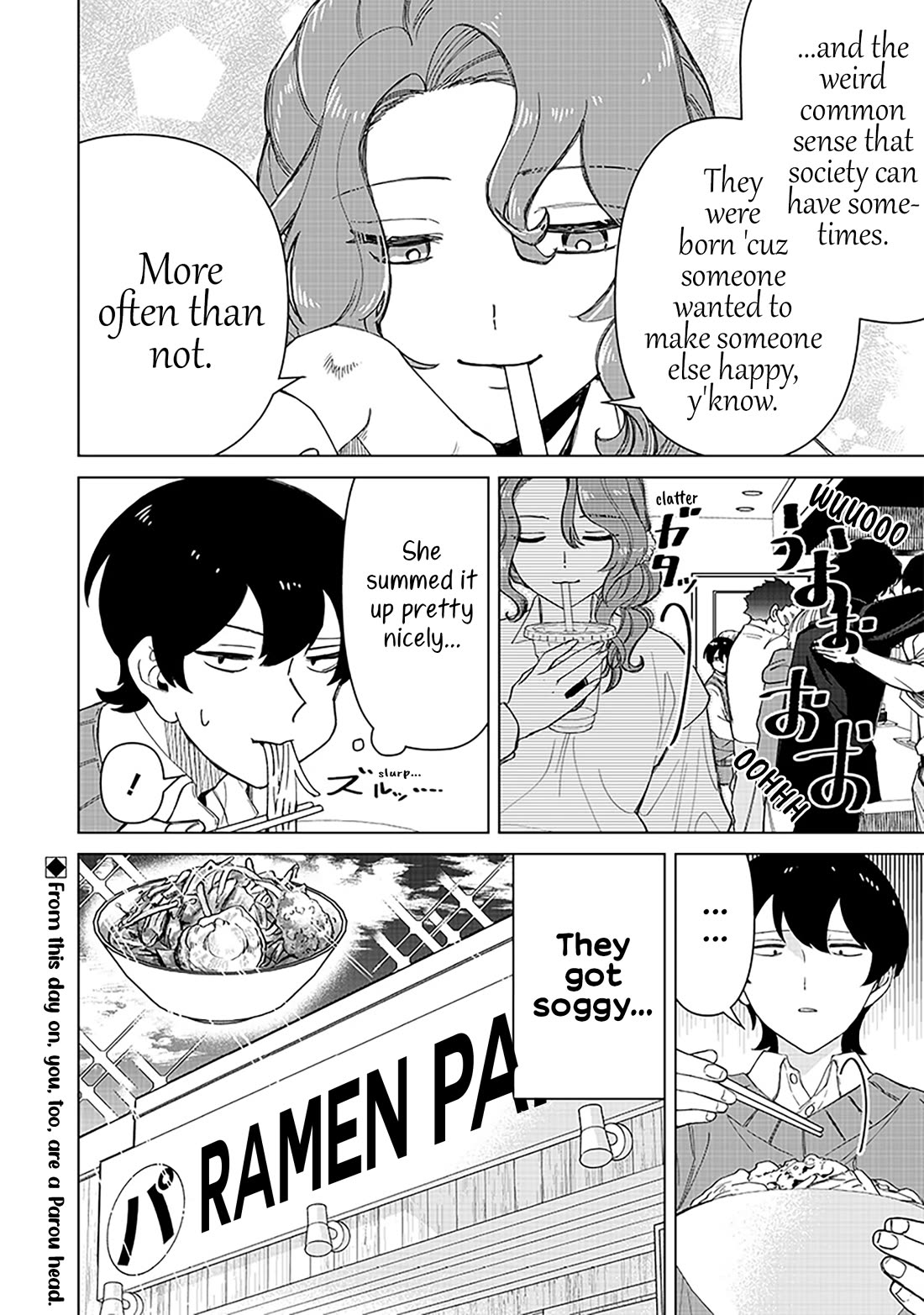 The Gals Who Always Say Insane Things: My Daily Life at a Private Paranormal High School chapter 33 page 14