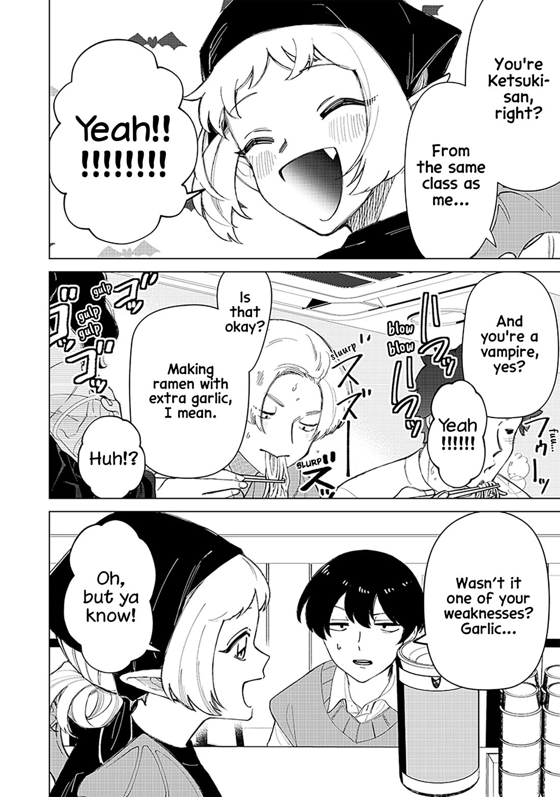 The Gals Who Always Say Insane Things: My Daily Life at a Private Paranormal High School chapter 33 page 4