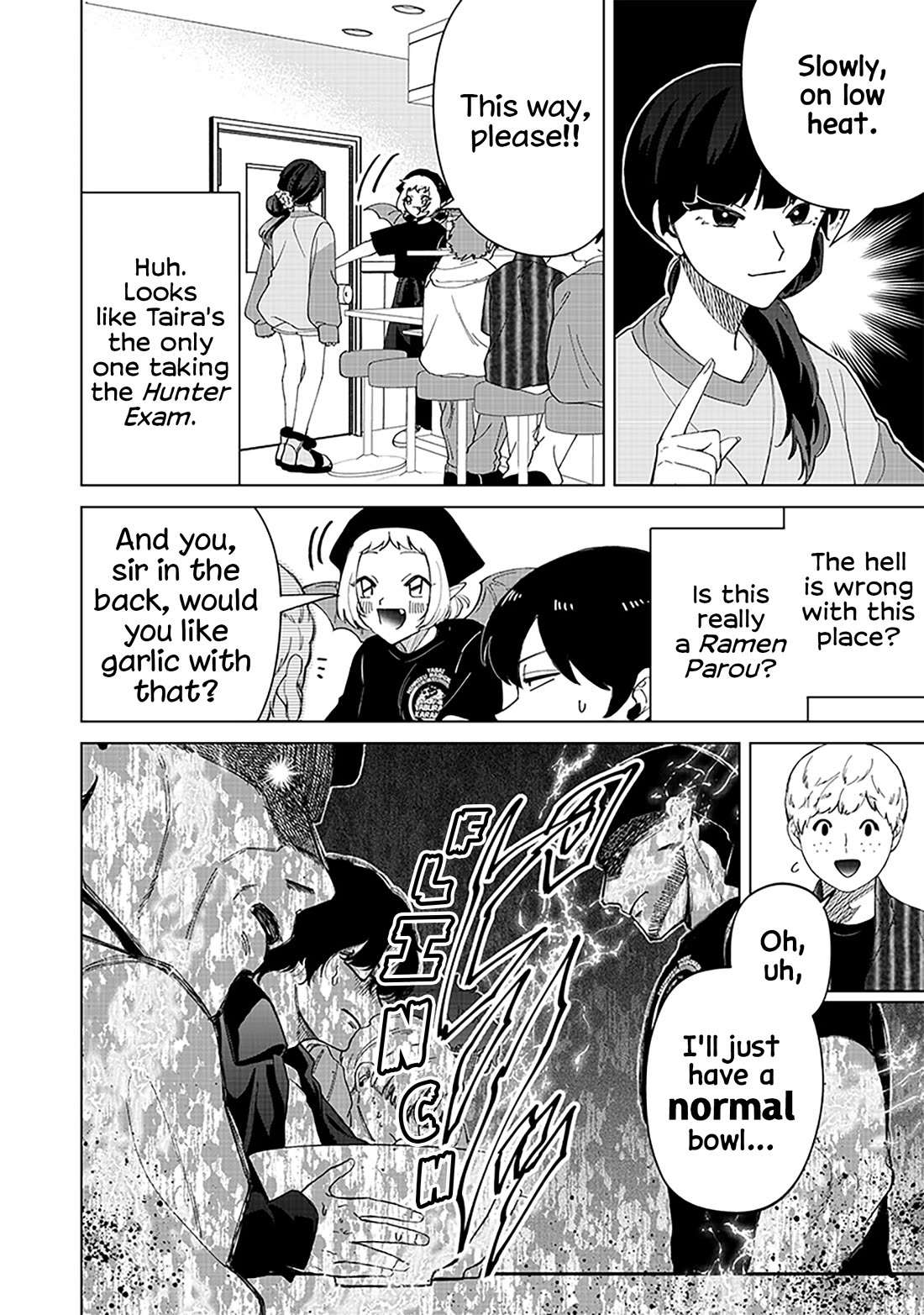 The Gals Who Always Say Insane Things: My Daily Life at a Private Paranormal High School chapter 33 page 8