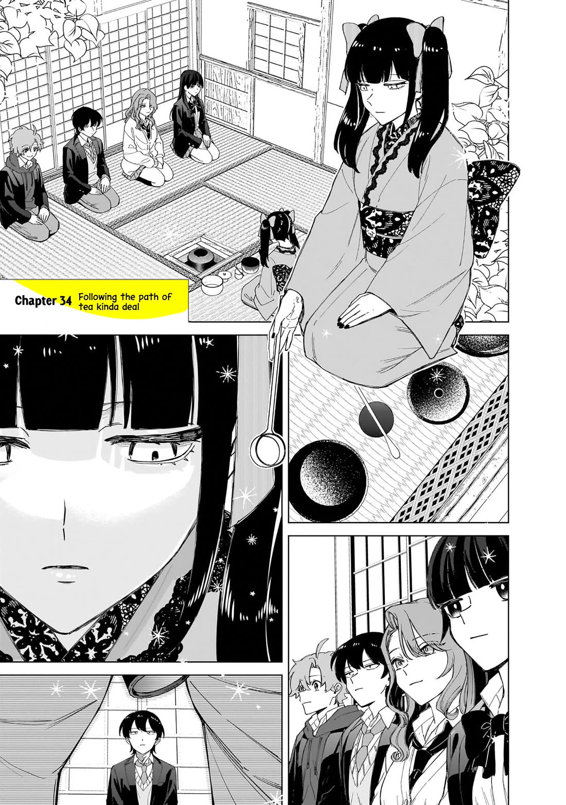 The Gals Who Always Say Insane Things: My Daily Life at a Private Paranormal High School chapter 34 page 1