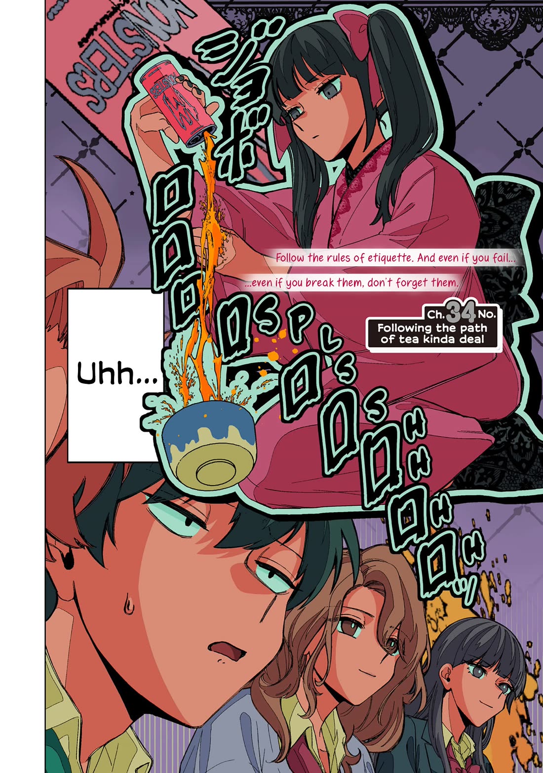 The Gals Who Always Say Insane Things: My Daily Life at a Private Paranormal High School chapter 34 page 2