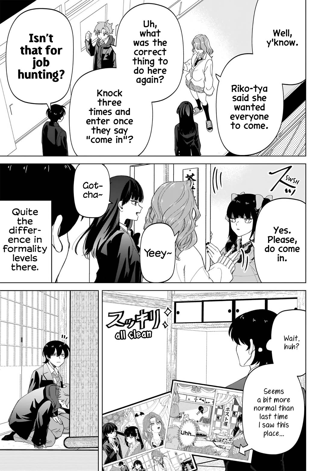 The Gals Who Always Say Insane Things: My Daily Life at a Private Paranormal High School chapter 34 page 5