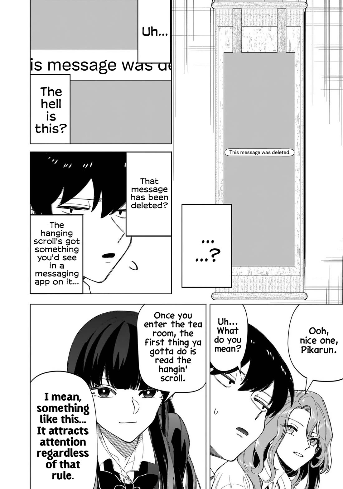 The Gals Who Always Say Insane Things: My Daily Life at a Private Paranormal High School chapter 34 page 6