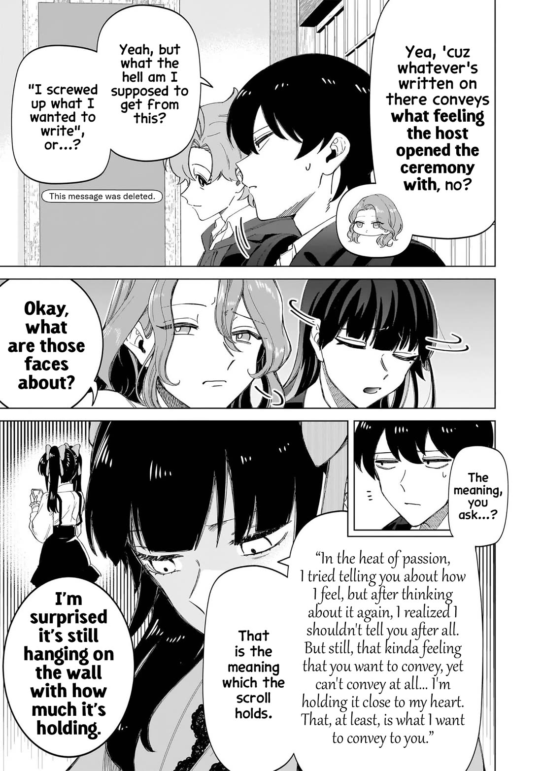 The Gals Who Always Say Insane Things: My Daily Life at a Private Paranormal High School chapter 34 page 7