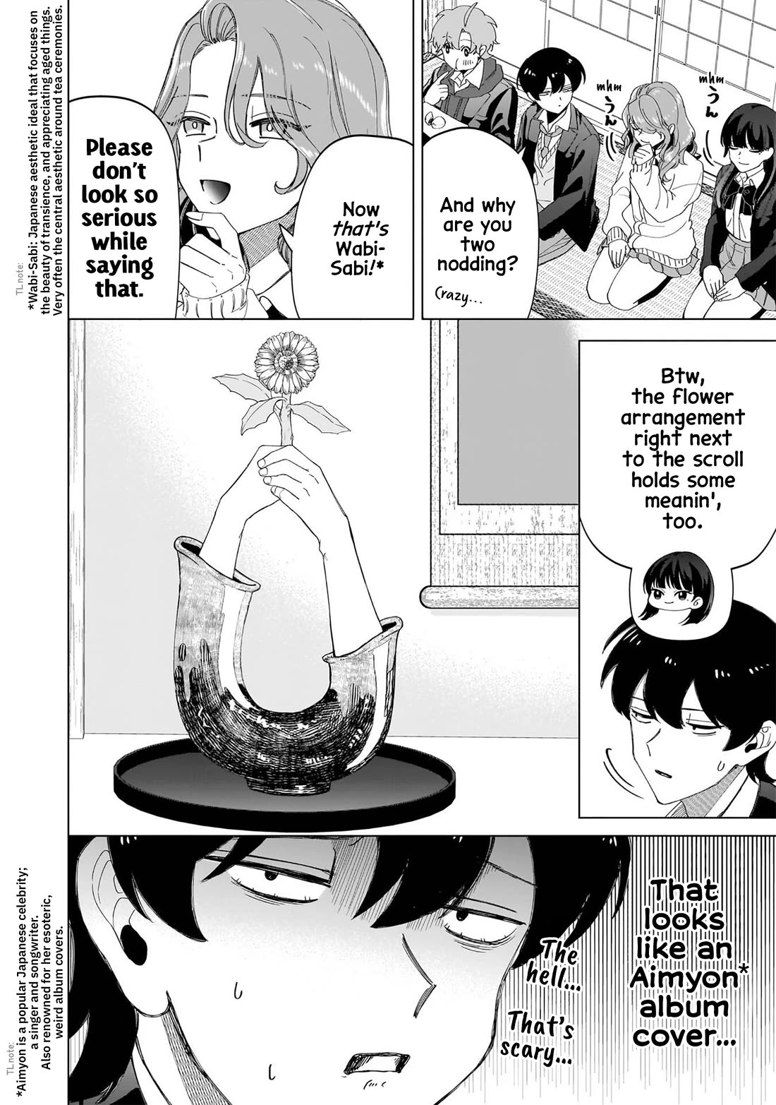 The Gals Who Always Say Insane Things: My Daily Life at a Private Paranormal High School chapter 34 page 8