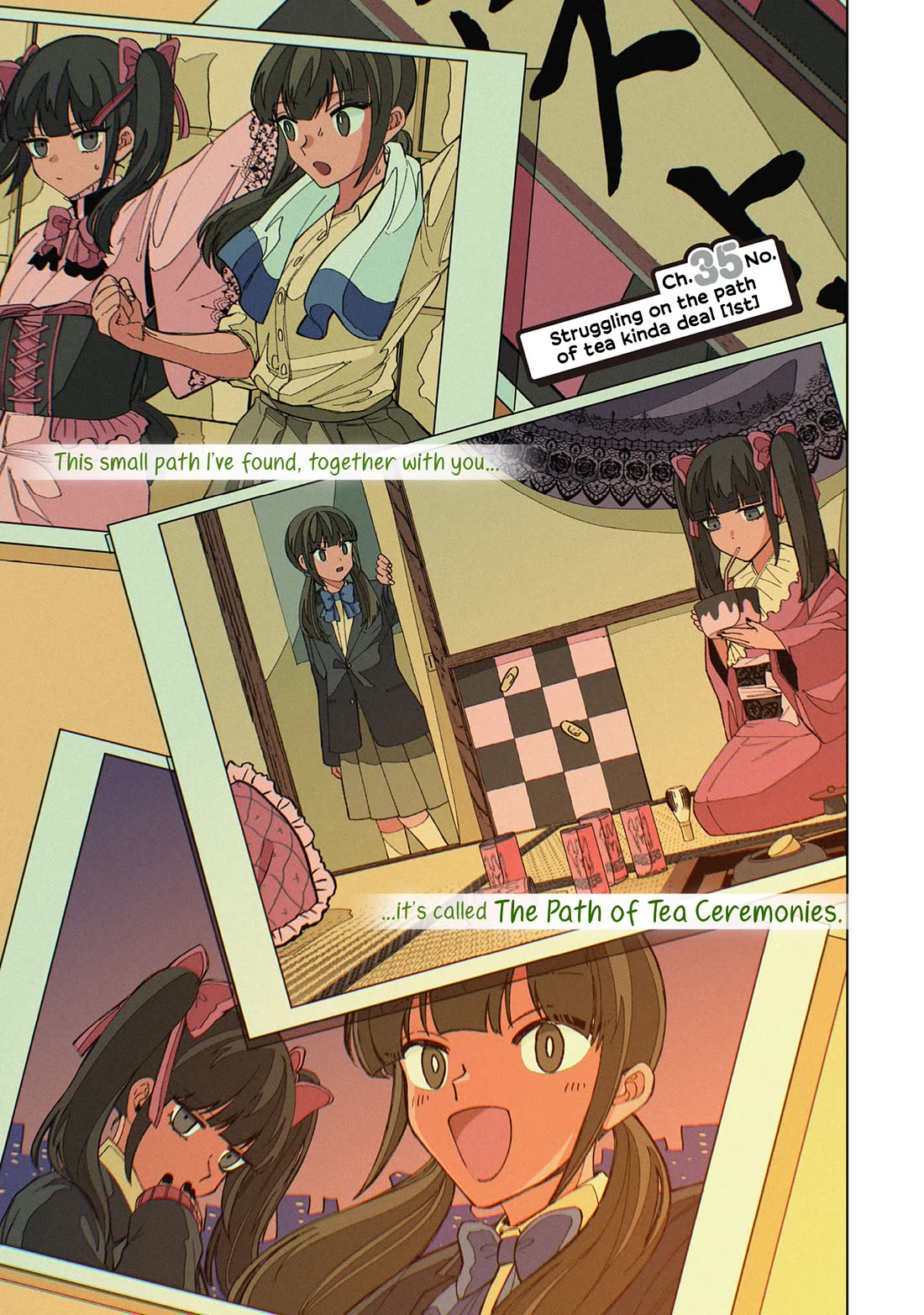 The Gals Who Always Say Insane Things: My Daily Life at a Private Paranormal High School chapter 35 page 1