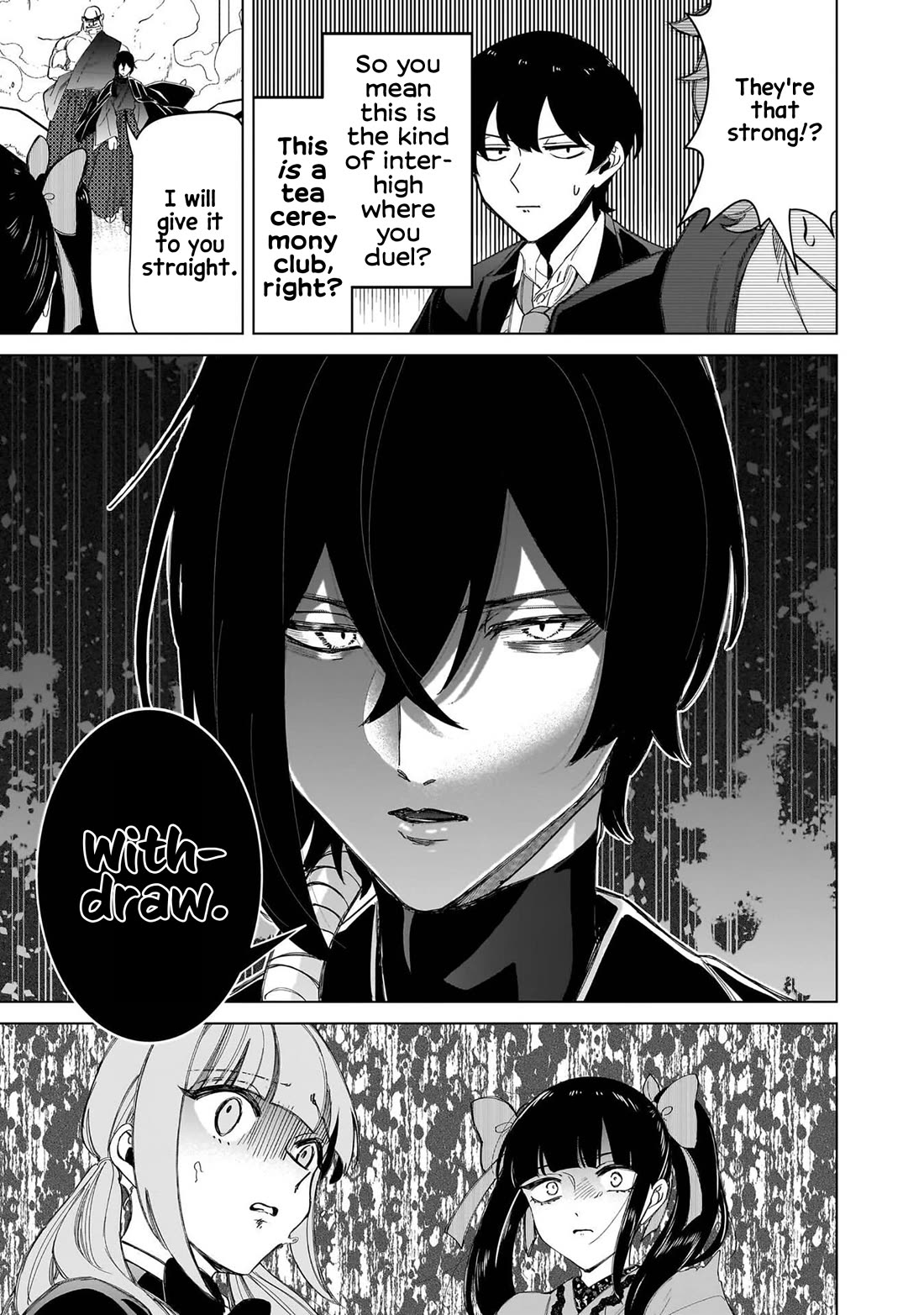 The Gals Who Always Say Insane Things: My Daily Life at a Private Paranormal High School chapter 35 page 11