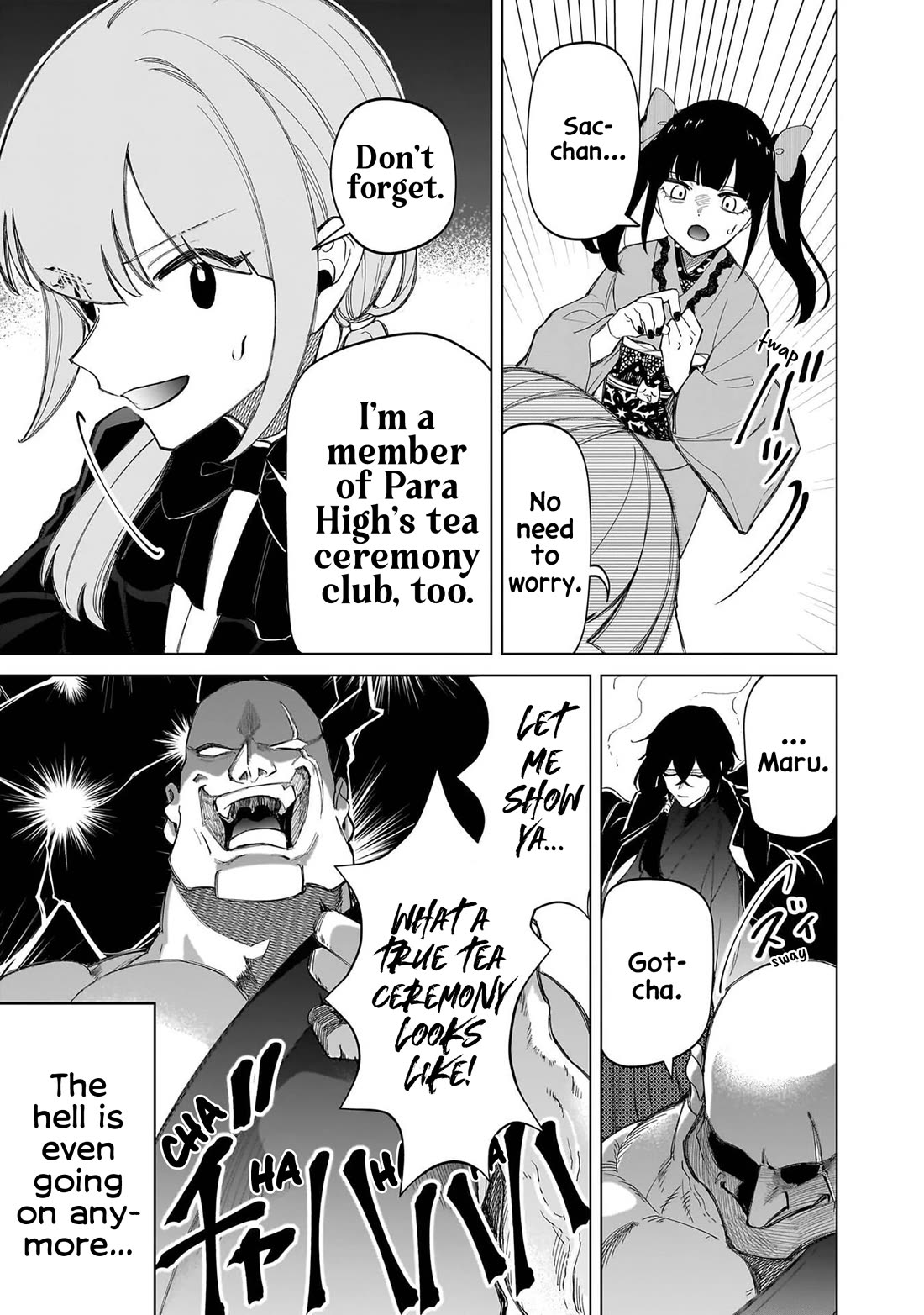 The Gals Who Always Say Insane Things: My Daily Life at a Private Paranormal High School chapter 35 page 13