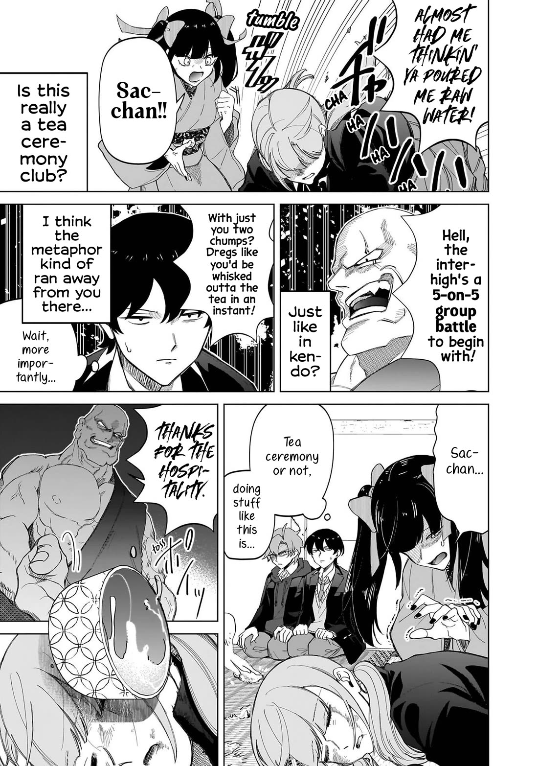 The Gals Who Always Say Insane Things: My Daily Life at a Private Paranormal High School chapter 35 page 15