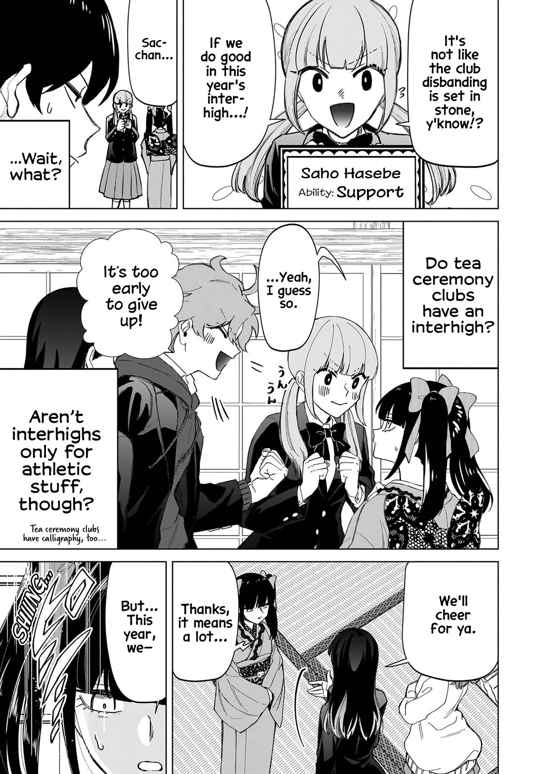 The Gals Who Always Say Insane Things: My Daily Life at a Private Paranormal High School chapter 35 page 3