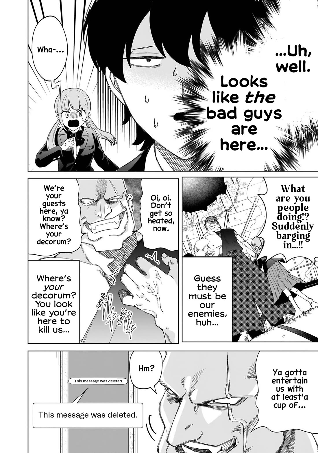 The Gals Who Always Say Insane Things: My Daily Life at a Private Paranormal High School chapter 35 page 6