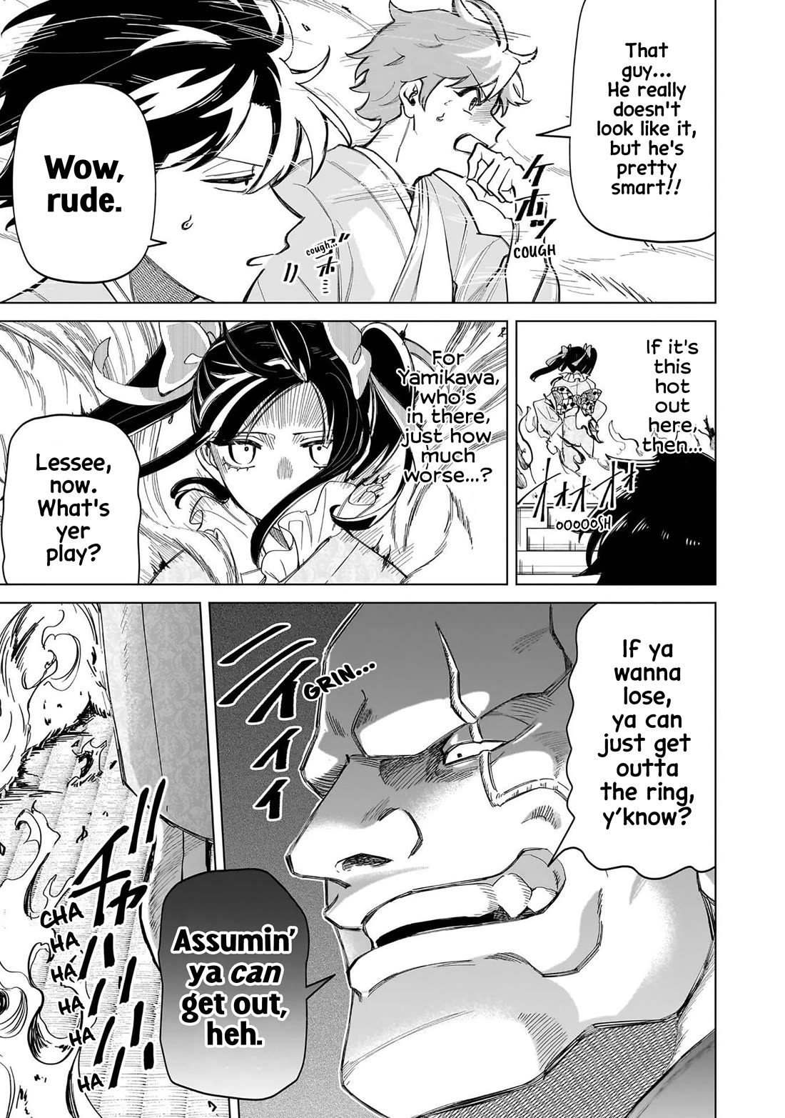 The Gals Who Always Say Insane Things: My Daily Life at a Private Paranormal High School chapter 36 page 15