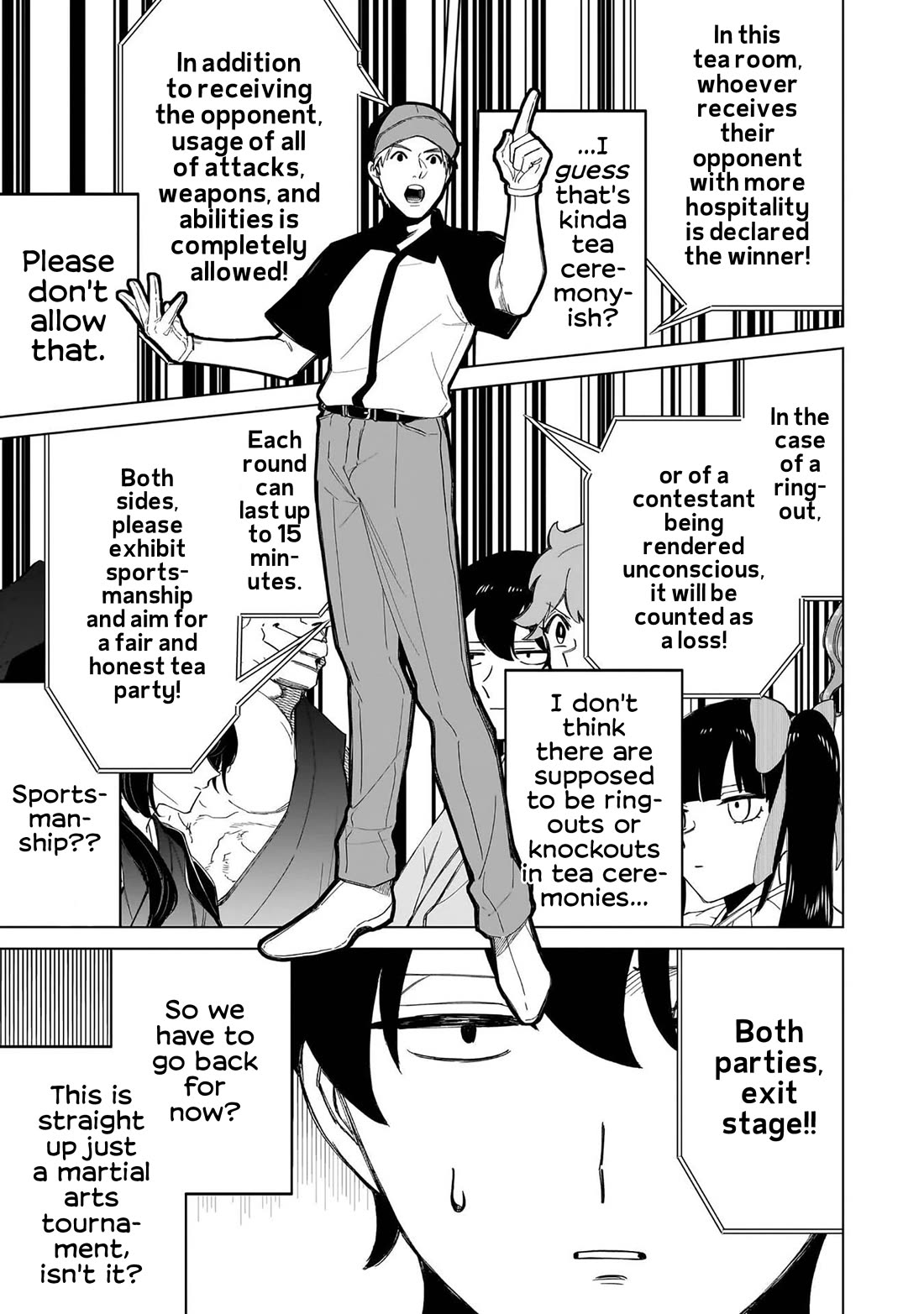 The Gals Who Always Say Insane Things: My Daily Life at a Private Paranormal High School chapter 36 page 7