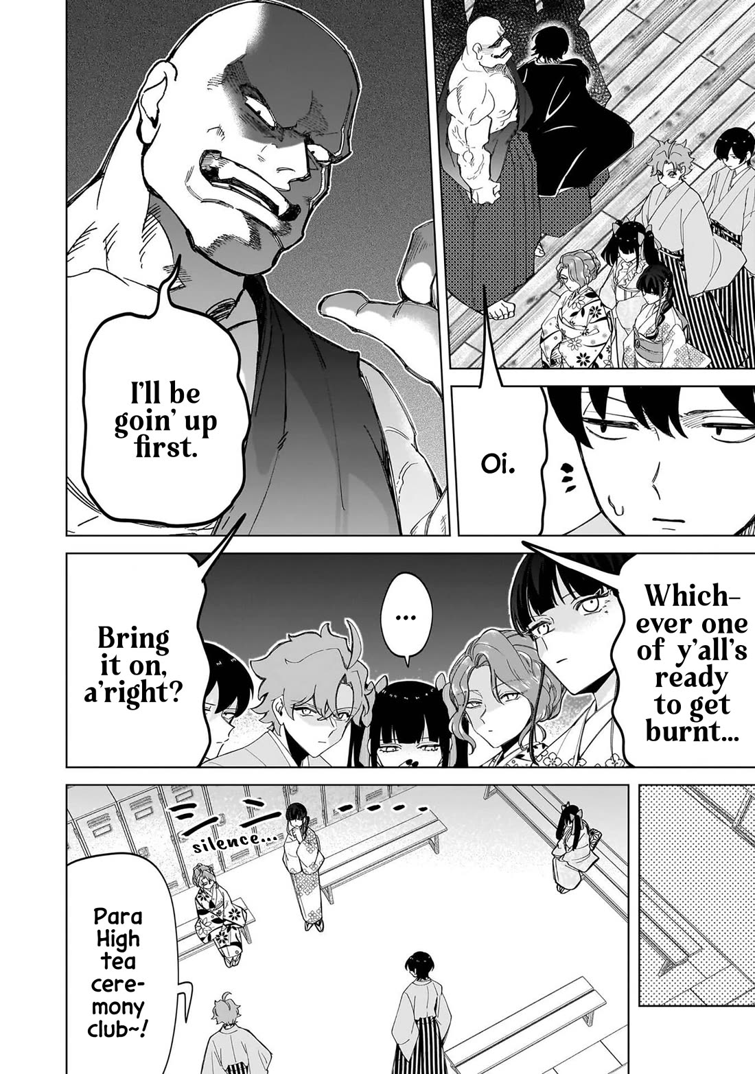 The Gals Who Always Say Insane Things: My Daily Life at a Private Paranormal High School chapter 36 page 8