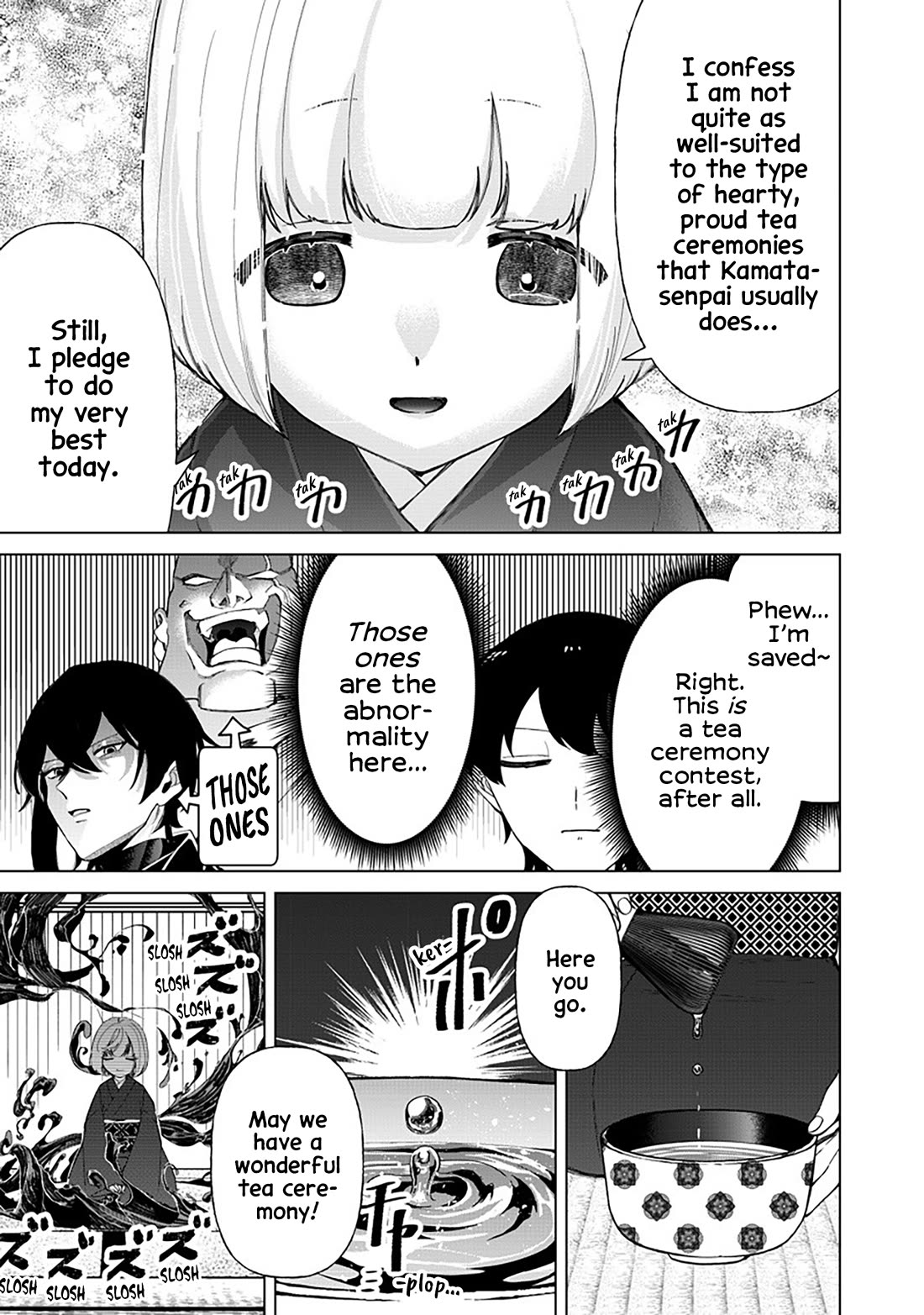 The Gals Who Always Say Insane Things: My Daily Life at a Private Paranormal High School chapter 37 page 13