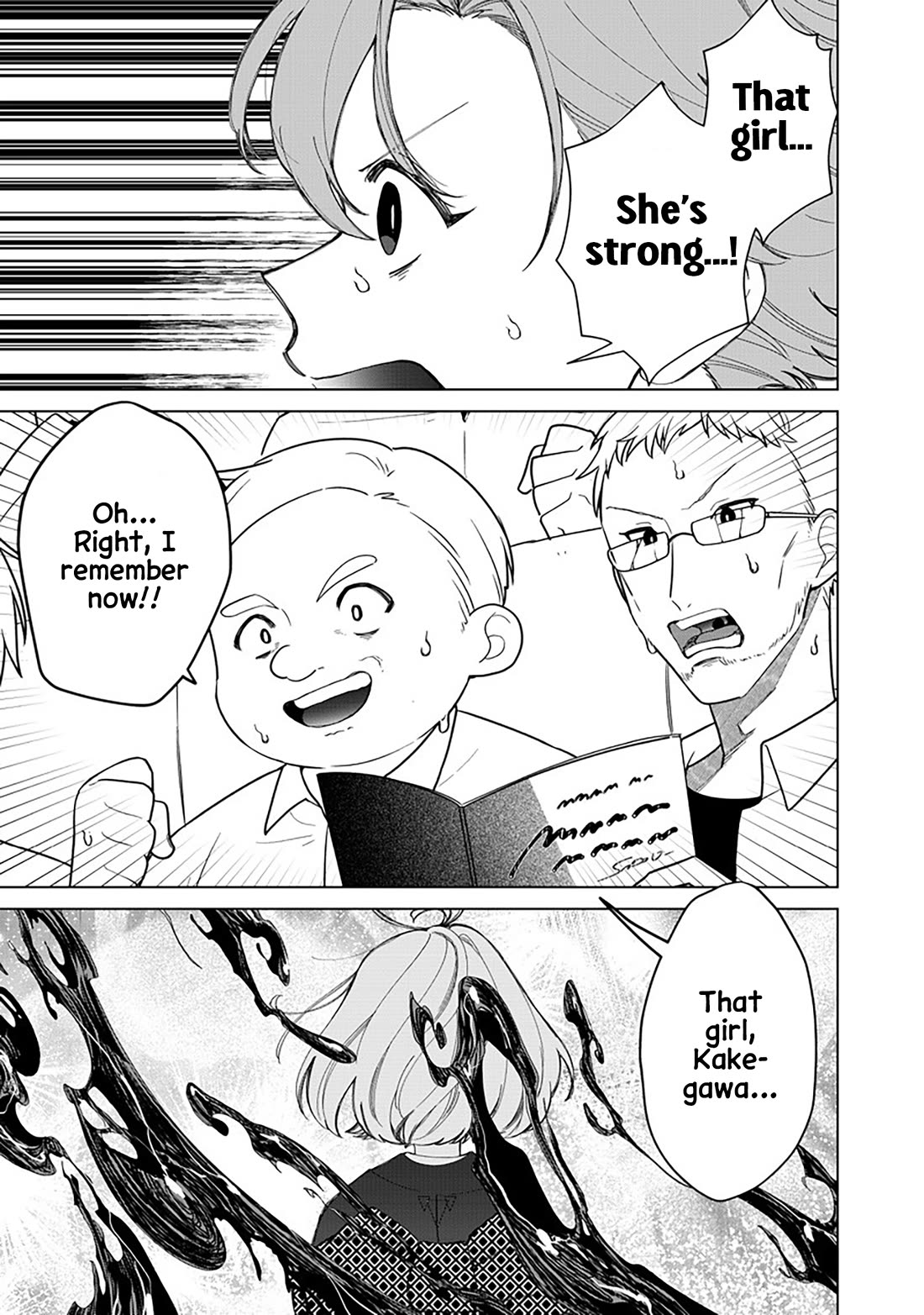 The Gals Who Always Say Insane Things: My Daily Life at a Private Paranormal High School chapter 37 page 17