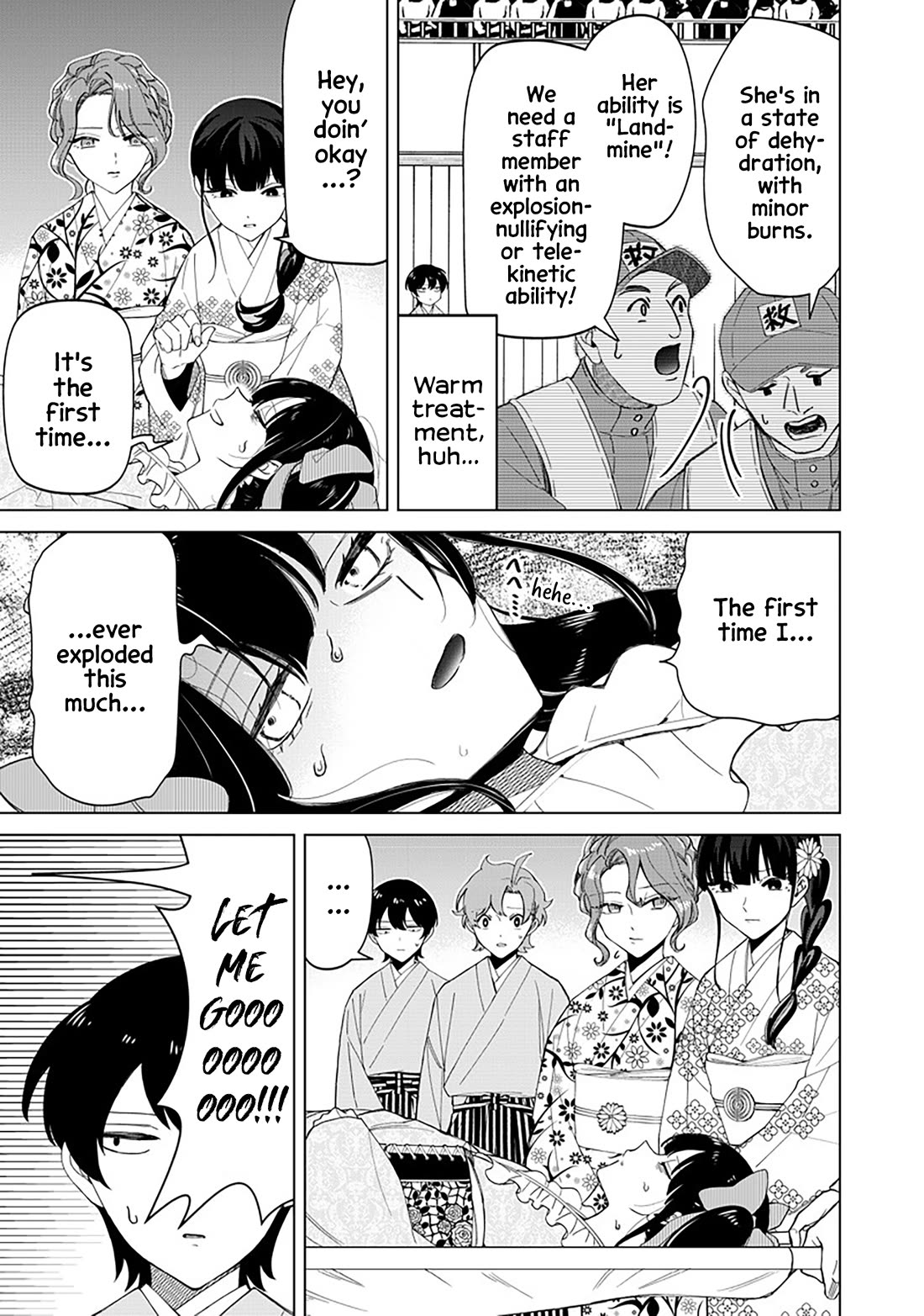 The Gals Who Always Say Insane Things: My Daily Life at a Private Paranormal High School chapter 37 page 3