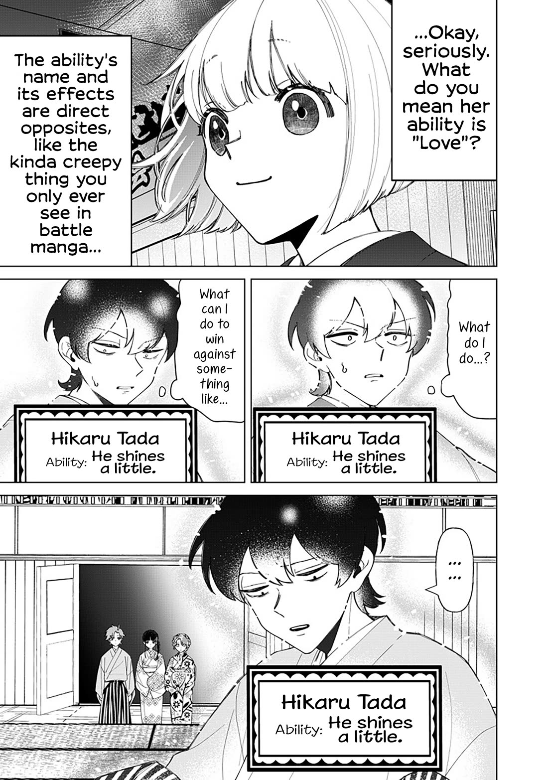 The Gals Who Always Say Insane Things: My Daily Life at a Private Paranormal High School chapter 38 page 3