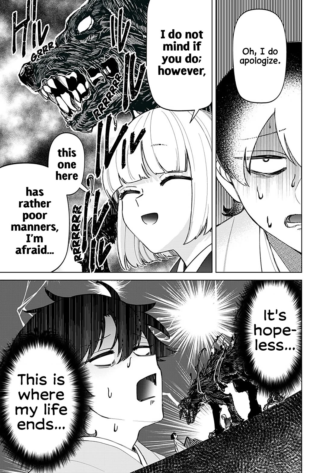 The Gals Who Always Say Insane Things: My Daily Life at a Private Paranormal High School chapter 38 page 5