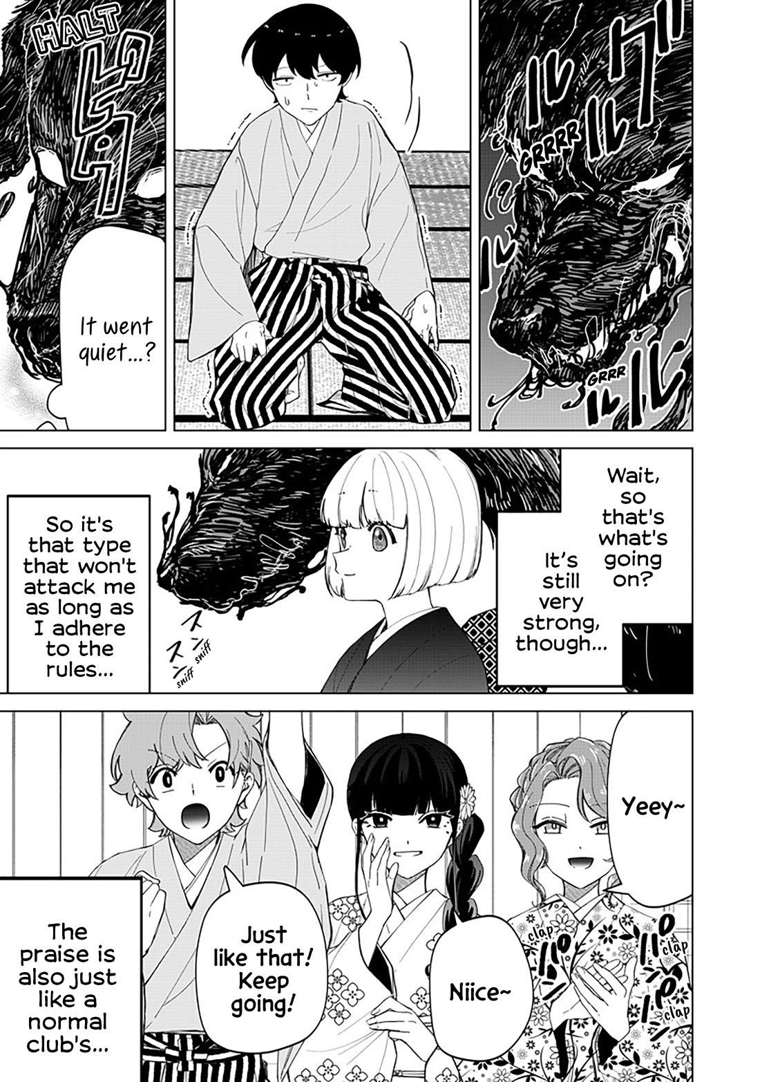 The Gals Who Always Say Insane Things: My Daily Life at a Private Paranormal High School chapter 38 page 7