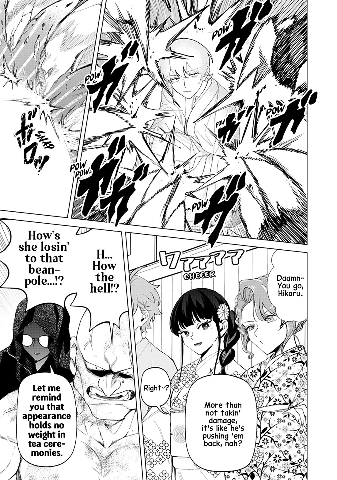 The Gals Who Always Say Insane Things: My Daily Life at a Private Paranormal High School chapter 39 page 5