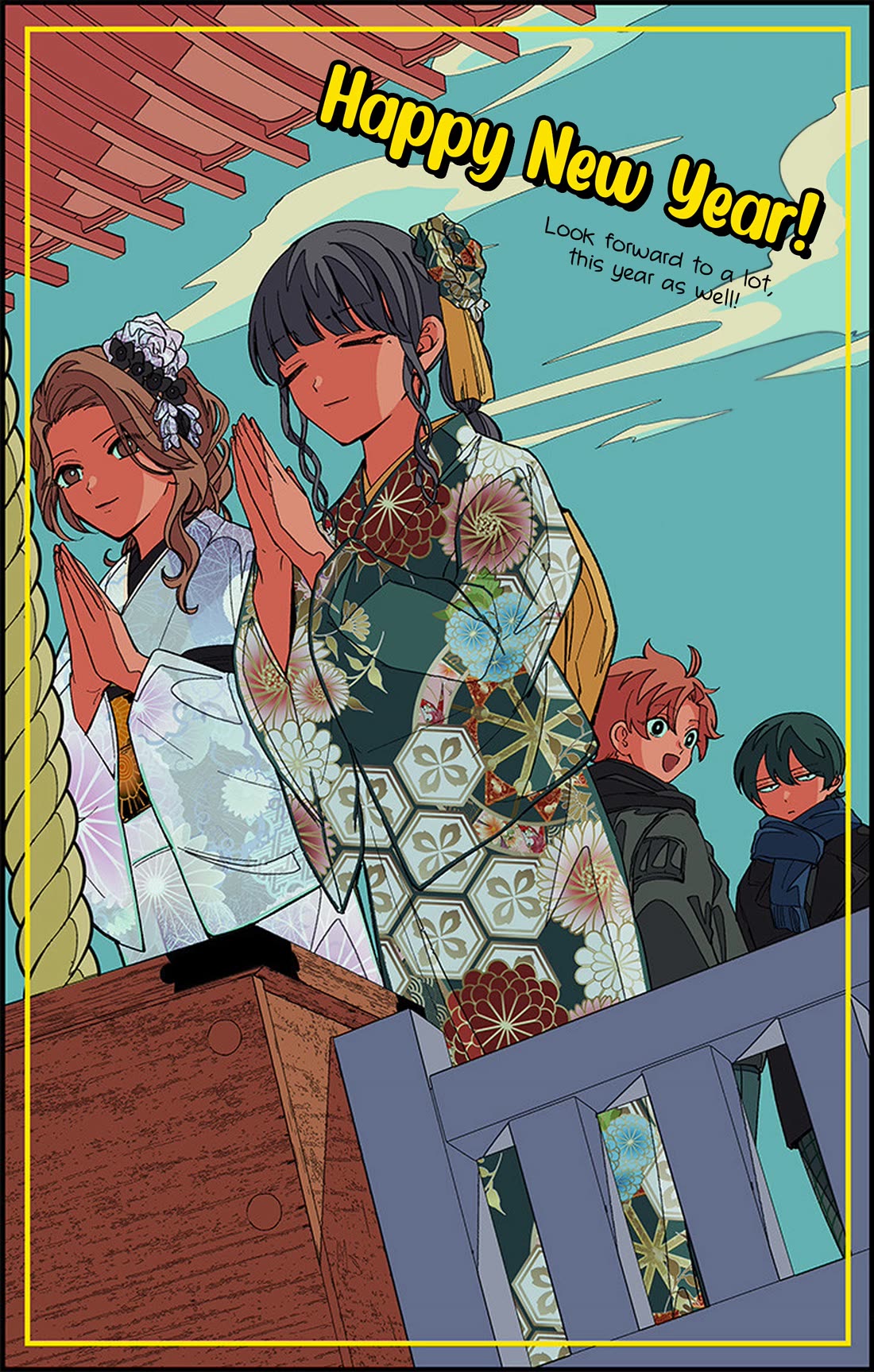 The Gals Who Always Say Insane Things: My Daily Life at a Private Paranormal High School chapter 4.1 page 1