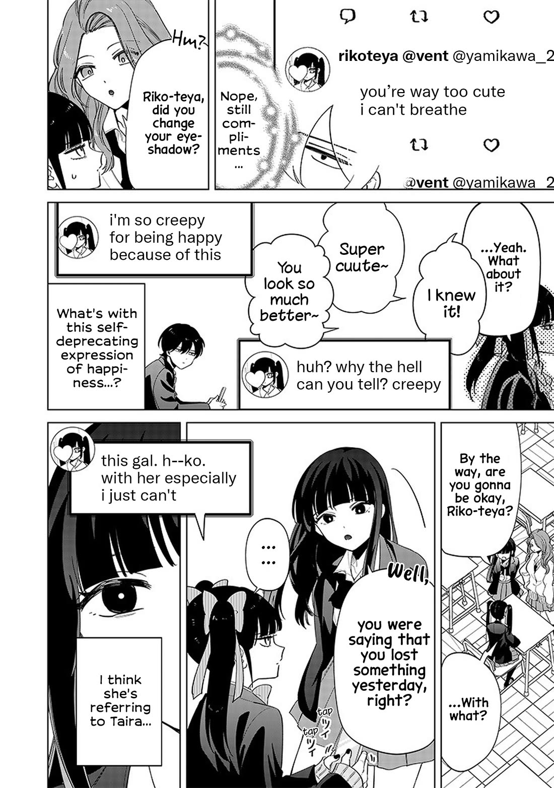 The Gals Who Always Say Insane Things: My Daily Life at a Private Paranormal High School chapter 4 page 11