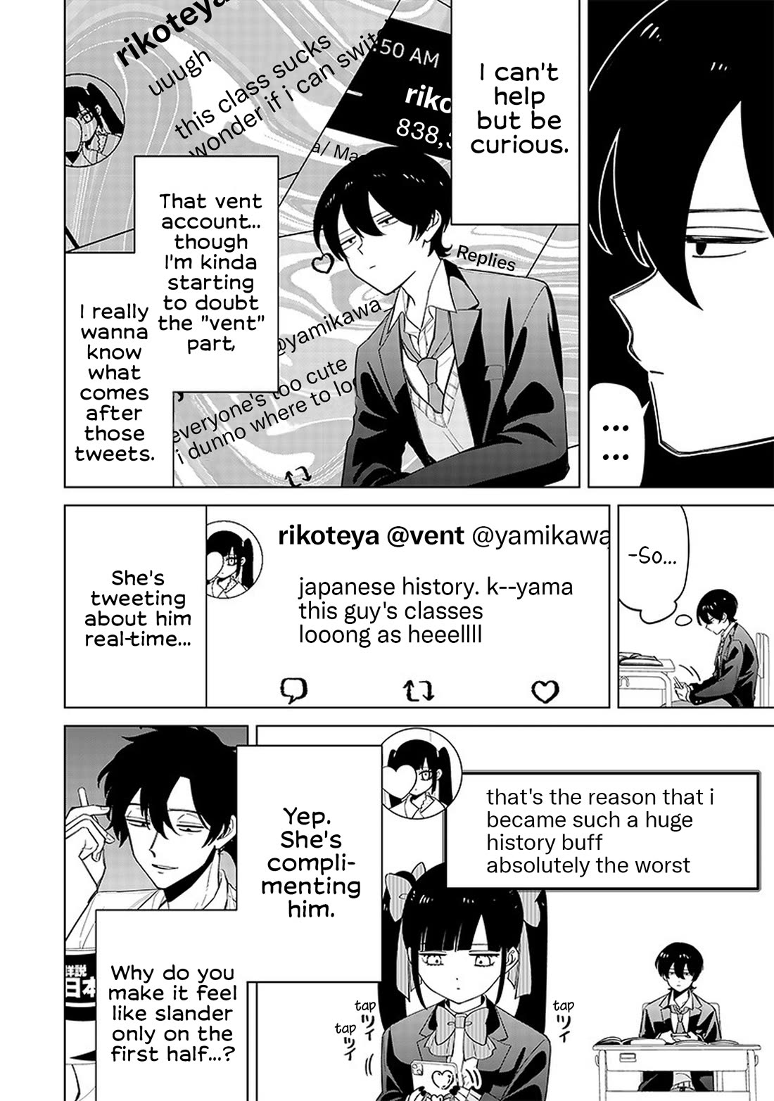 The Gals Who Always Say Insane Things: My Daily Life at a Private Paranormal High School chapter 4 page 7