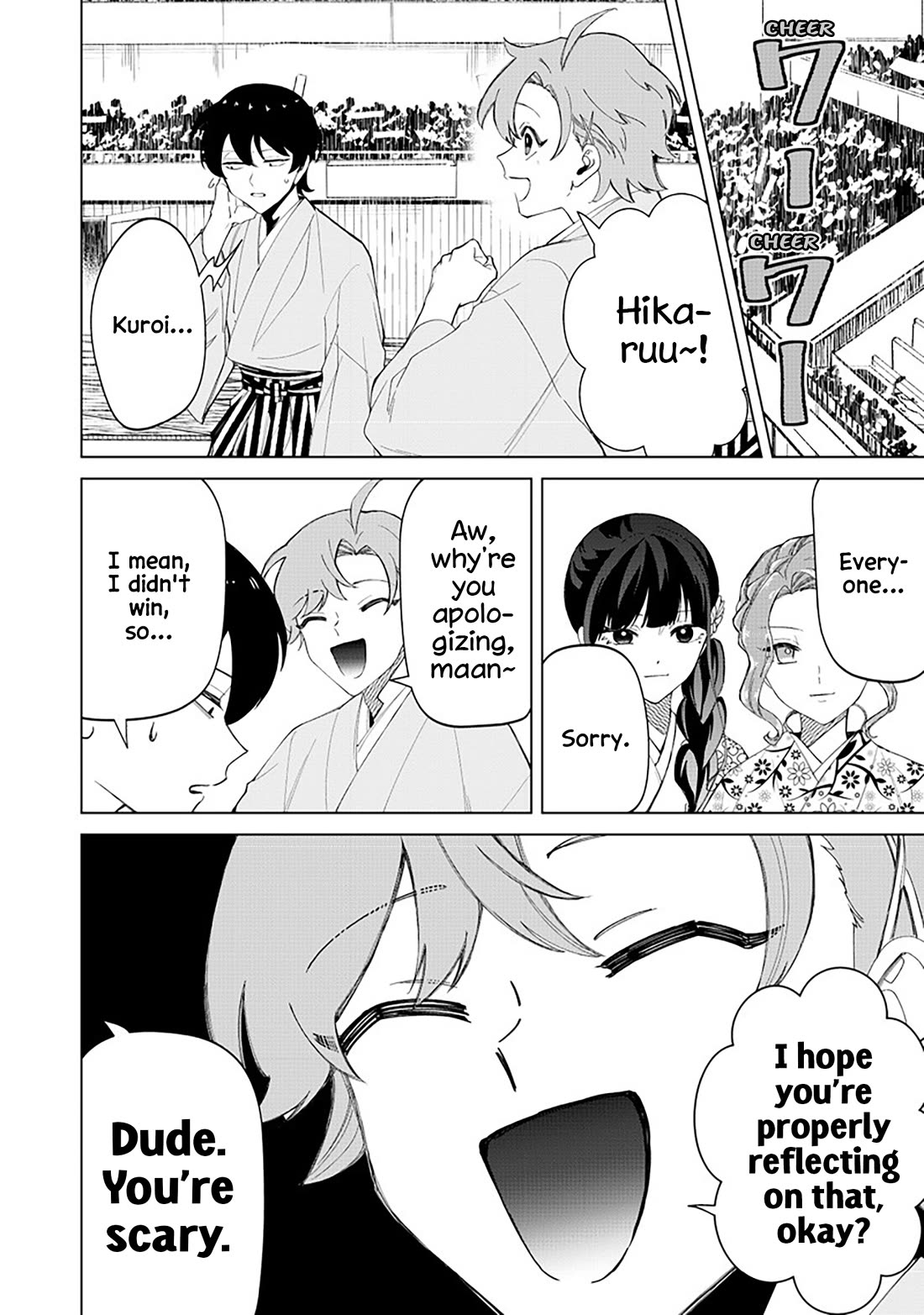 The Gals Who Always Say Insane Things: My Daily Life at a Private Paranormal High School chapter 40 page 2