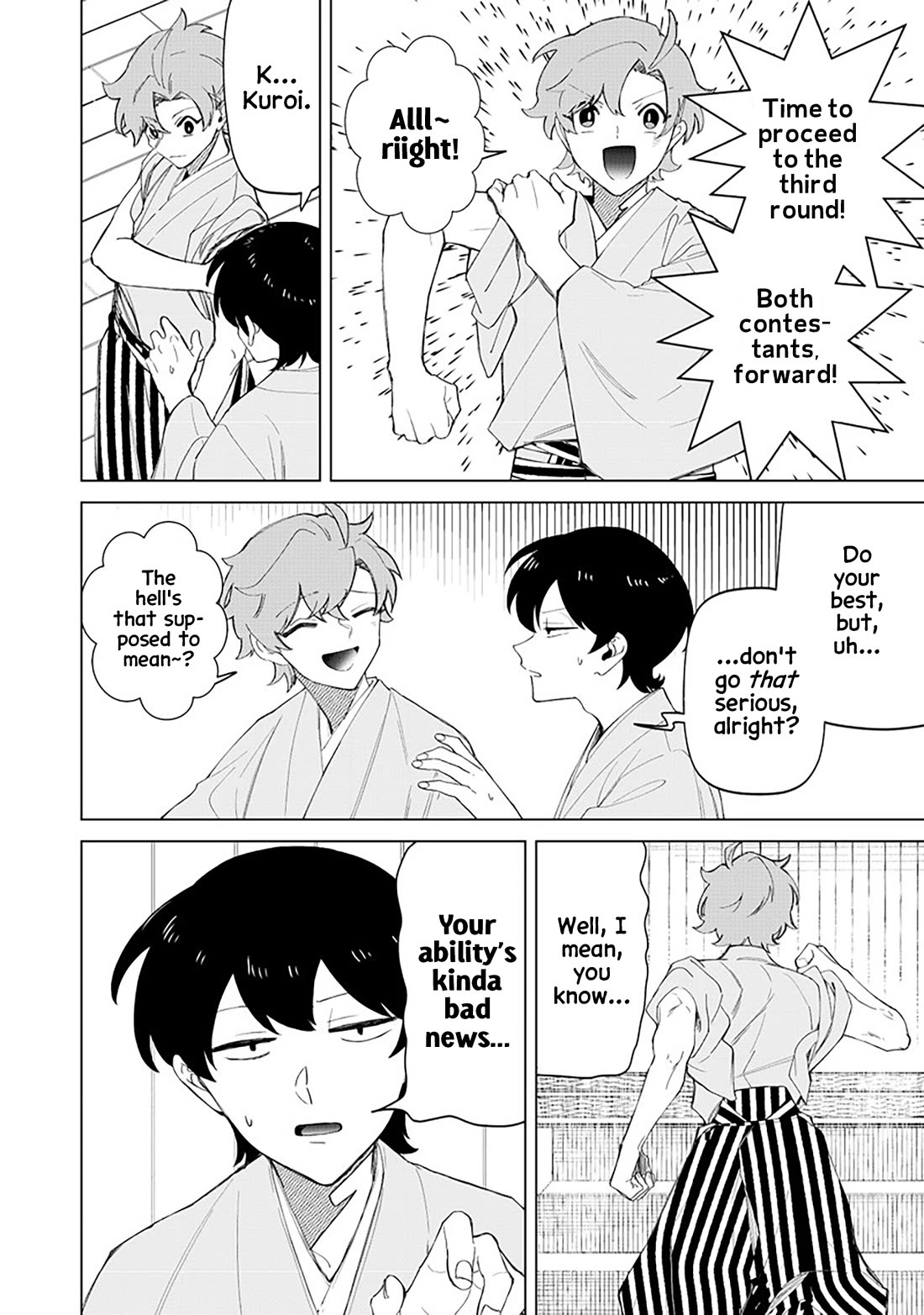 The Gals Who Always Say Insane Things: My Daily Life at a Private Paranormal High School chapter 40 page 6