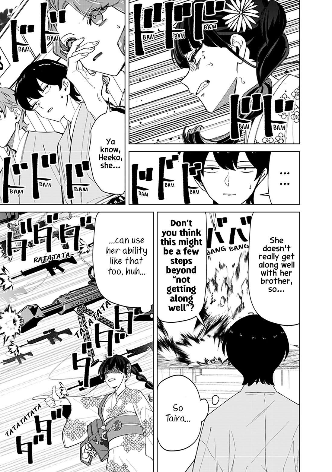 The Gals Who Always Say Insane Things: My Daily Life at a Private Paranormal High School chapter 41 page 10