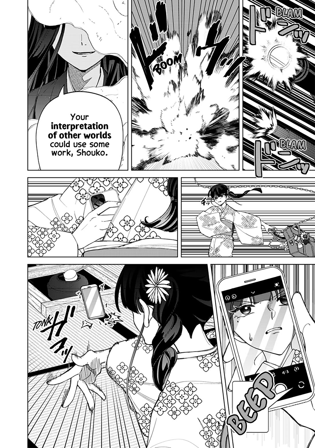 The Gals Who Always Say Insane Things: My Daily Life at a Private Paranormal High School chapter 41 page 11