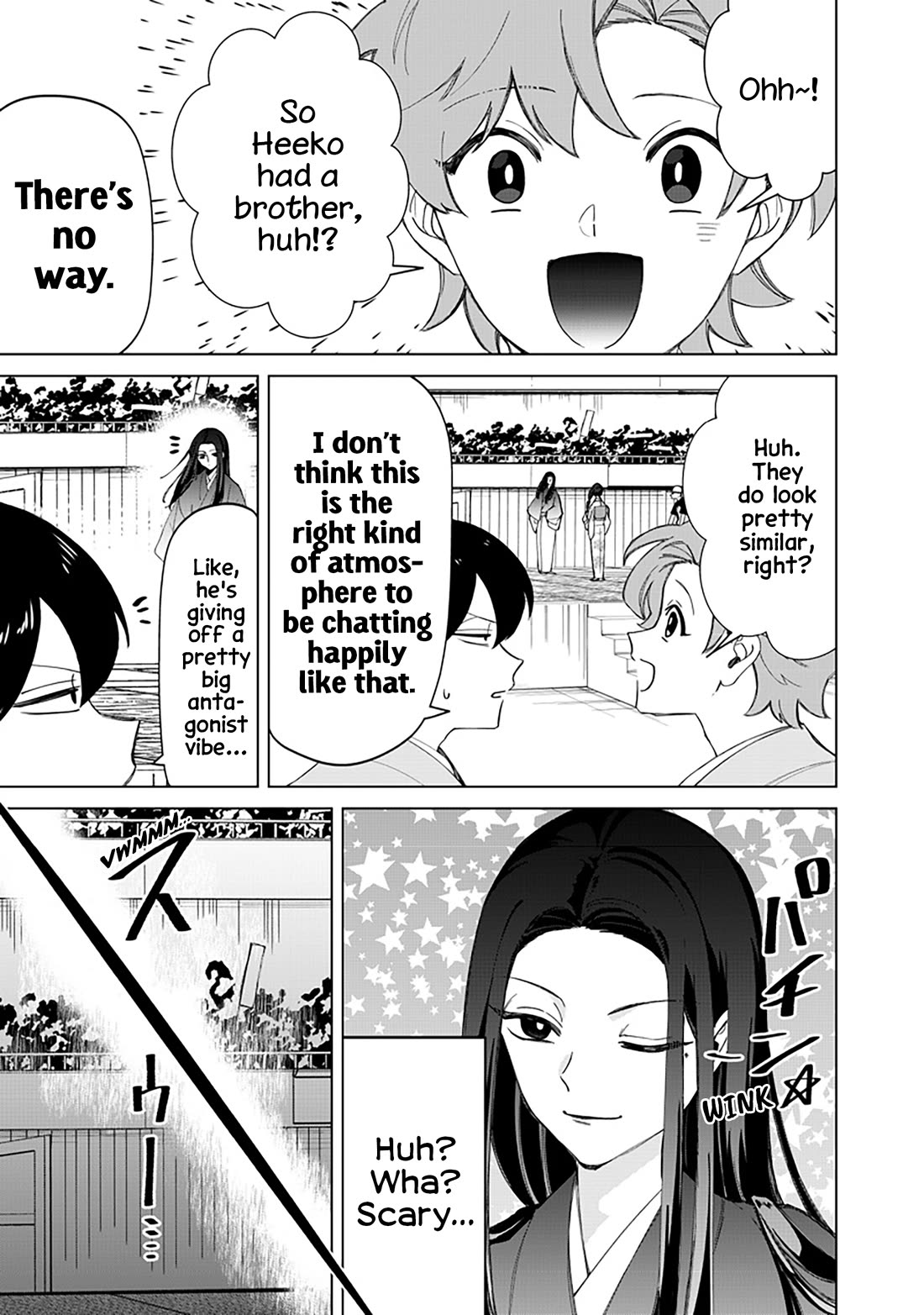 The Gals Who Always Say Insane Things: My Daily Life at a Private Paranormal High School chapter 41 page 3