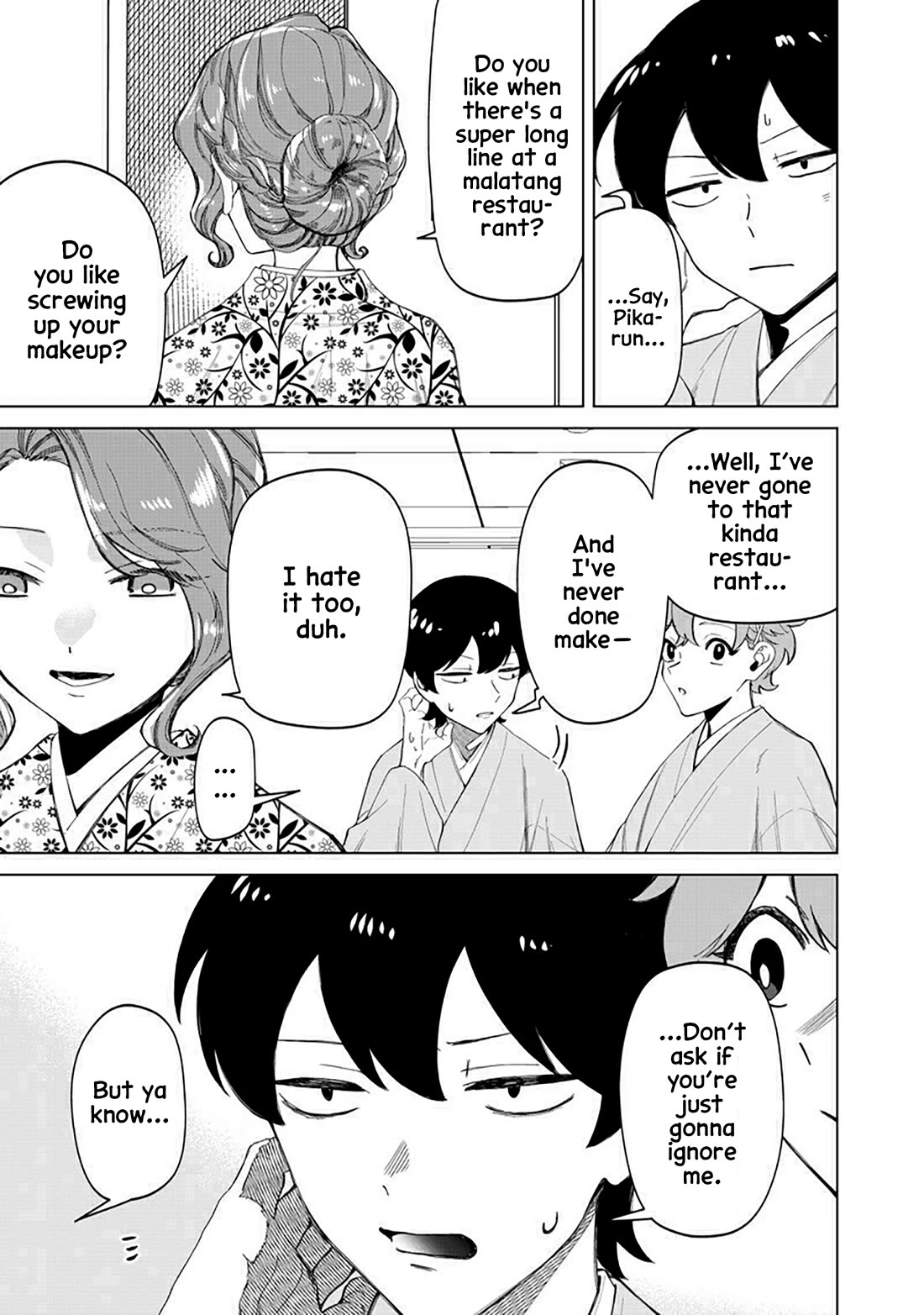 The Gals Who Always Say Insane Things: My Daily Life at a Private Paranormal High School chapter 42 page 11